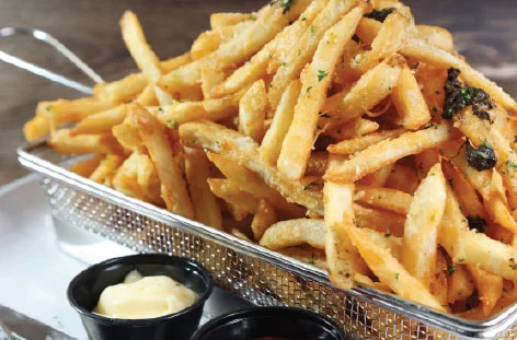 Black Truffles, Crispy Fries, Truffle Mayo karaoke restaurant